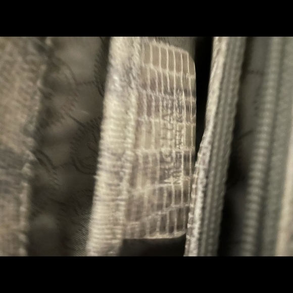 Michael Kors Leather Snake Print Clutch - Picture 10 of 12